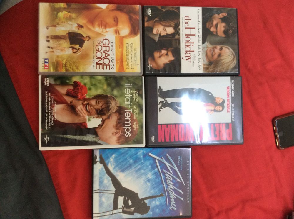 5 DVD DVD et blu-ray