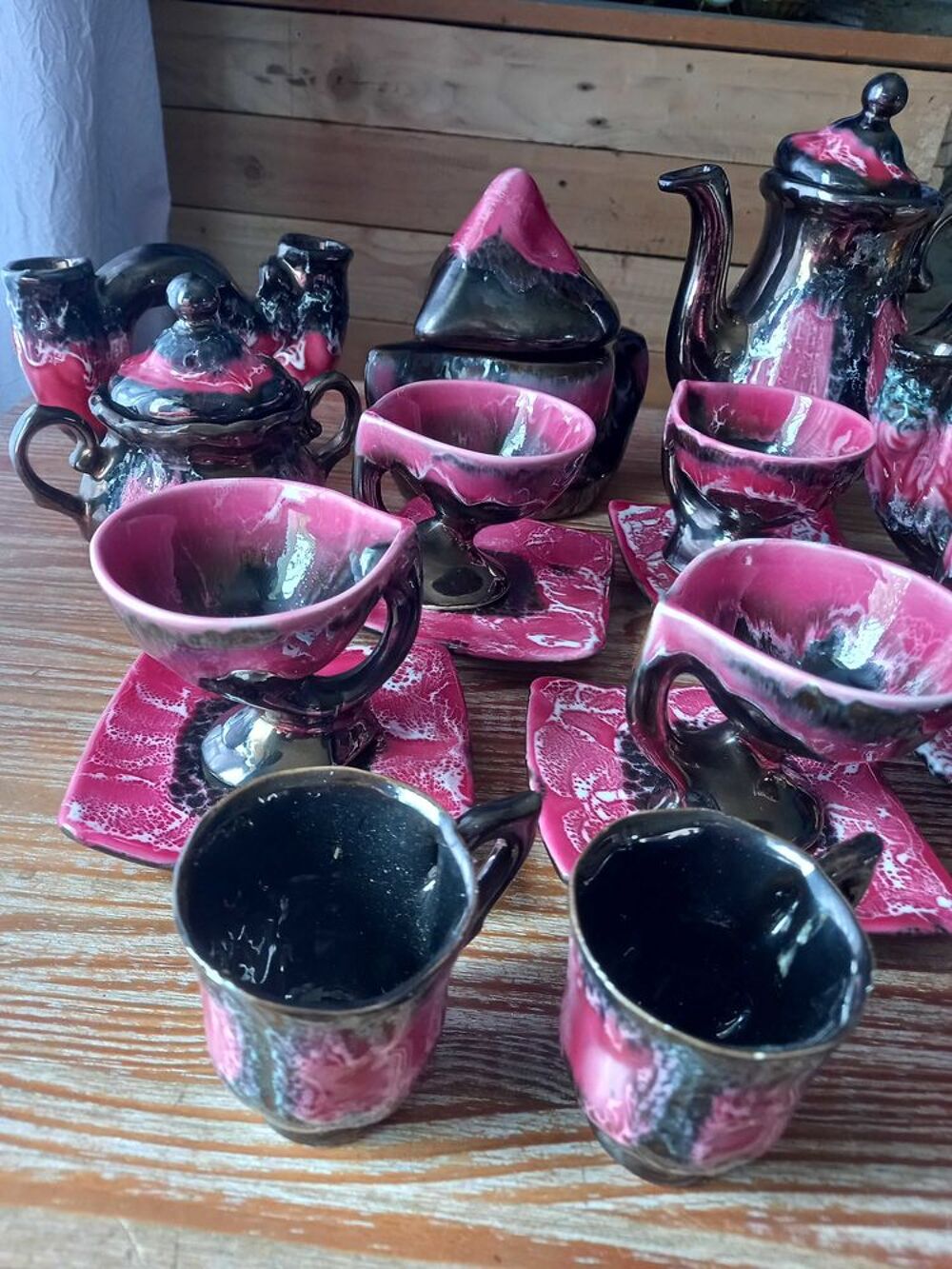 service &agrave; caf&eacute;,Vallauris Décoration