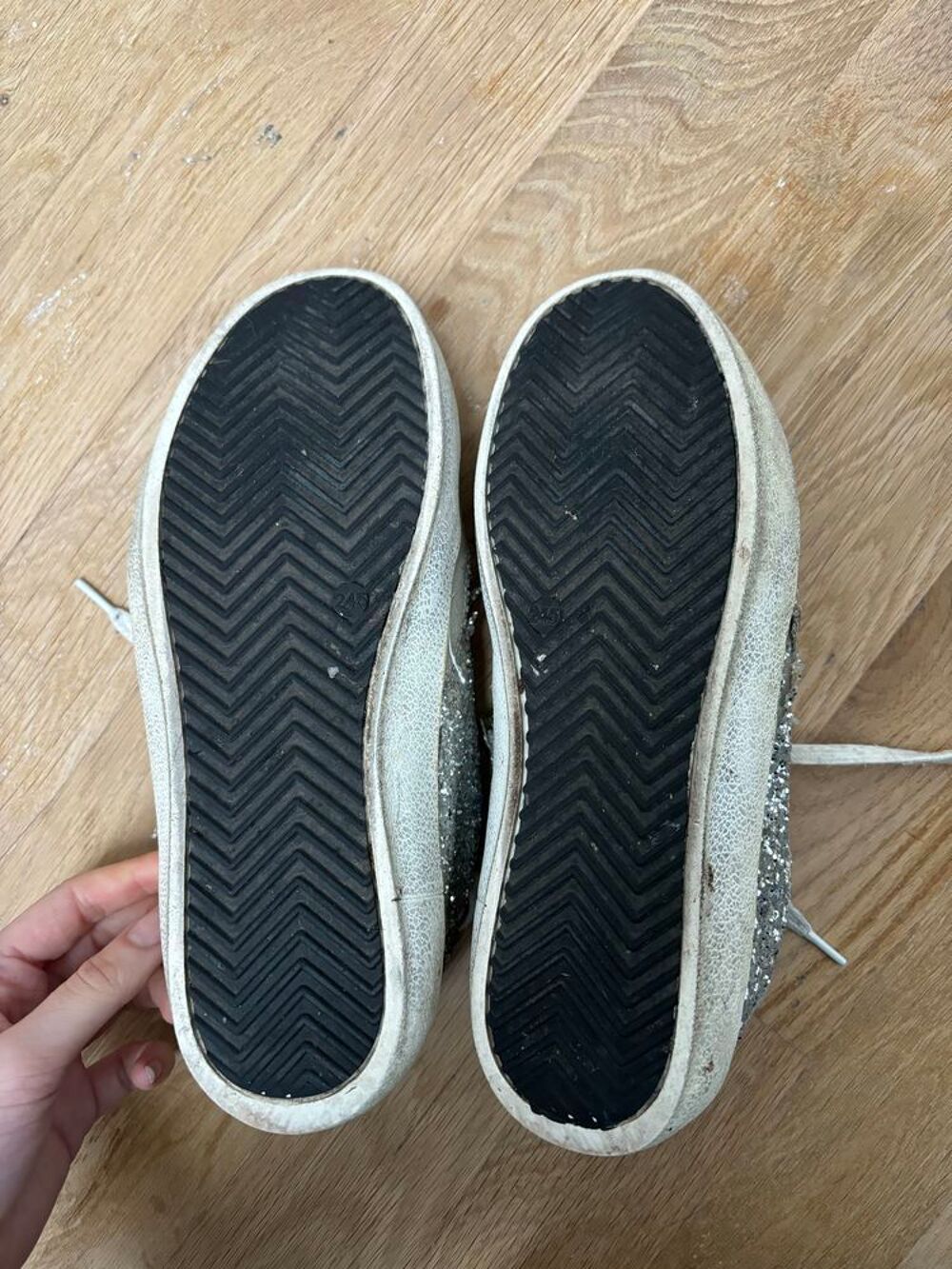 Baskets Golden Goose &agrave; paillettes Chaussures