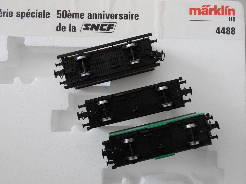 Echelle HO ? M&auml;rklin Coffret " 50 ans SNCF " r&eacute;f. 4488 