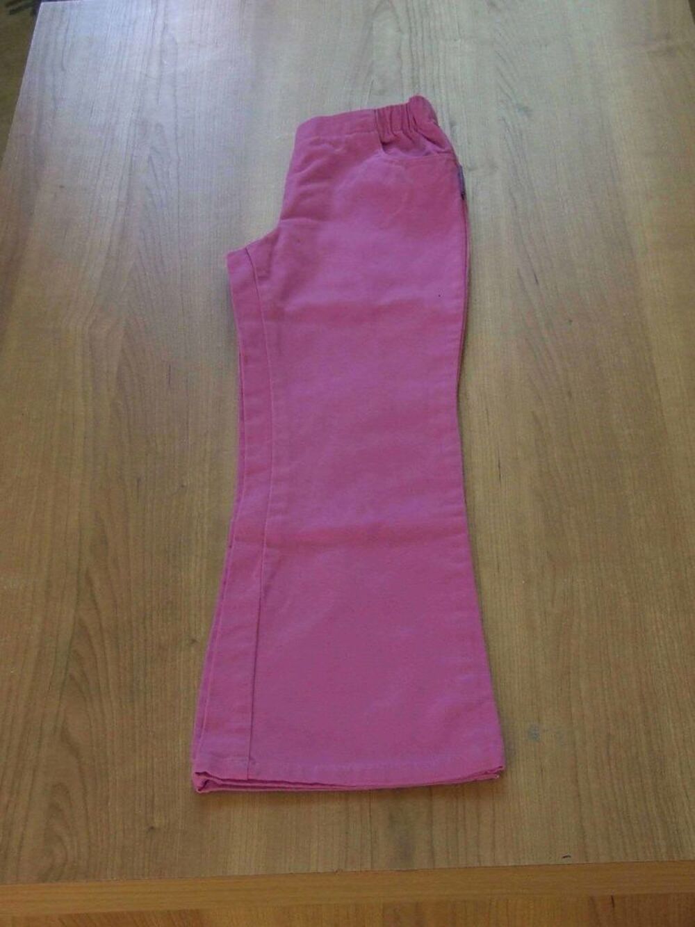 Pantalon coupe droite, Rose fonc&eacute;, 8&nbsp;ans (126&nbsp;cm) TBE Vtements enfants