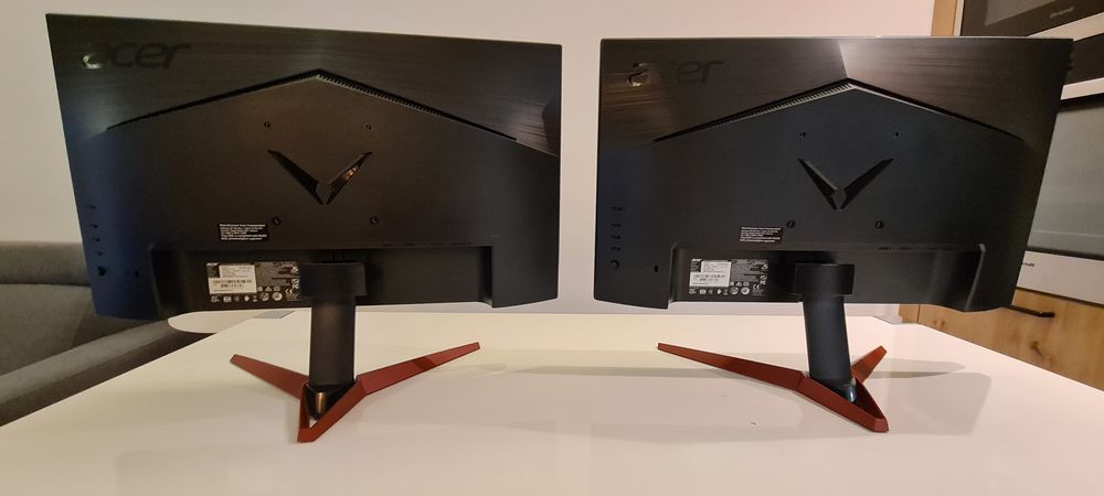 2 &eacute;crans Acer nitro vgo series 24 pouces, Matériel informatique