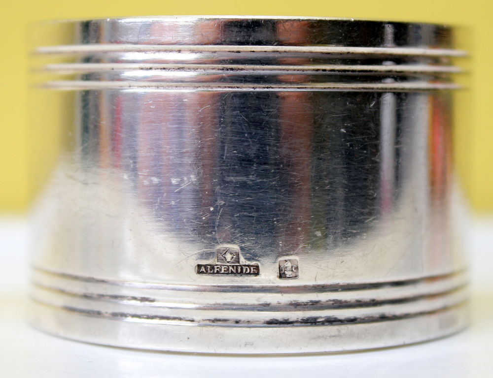 Rond de serviette m&eacute;tal ALFENIDE Cuisine