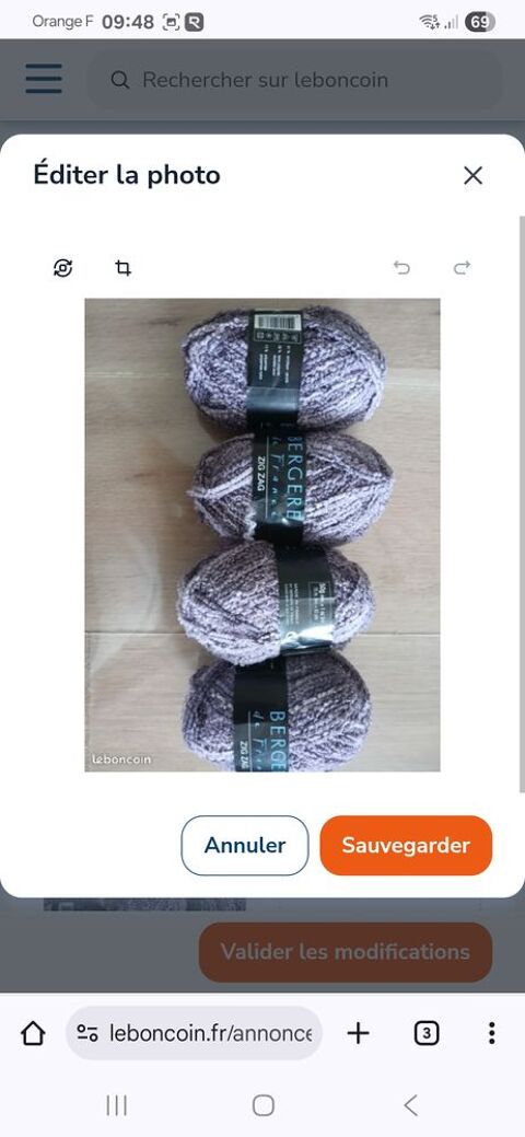 4 pelotes de laine 8 Bertaucourt-Epourdon (02)