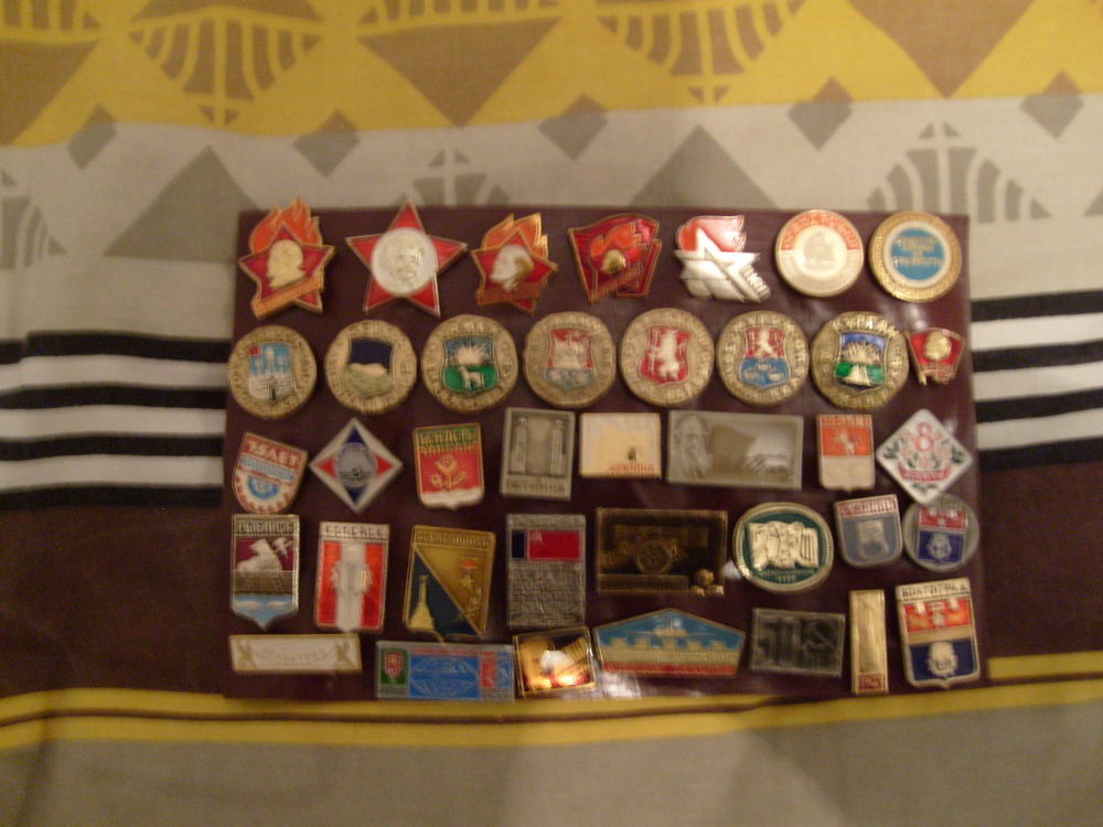 Broches russe ancienne Décoration