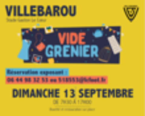 VIDE GRENIER 2026 Vide grenier, marché aux puces, braderie