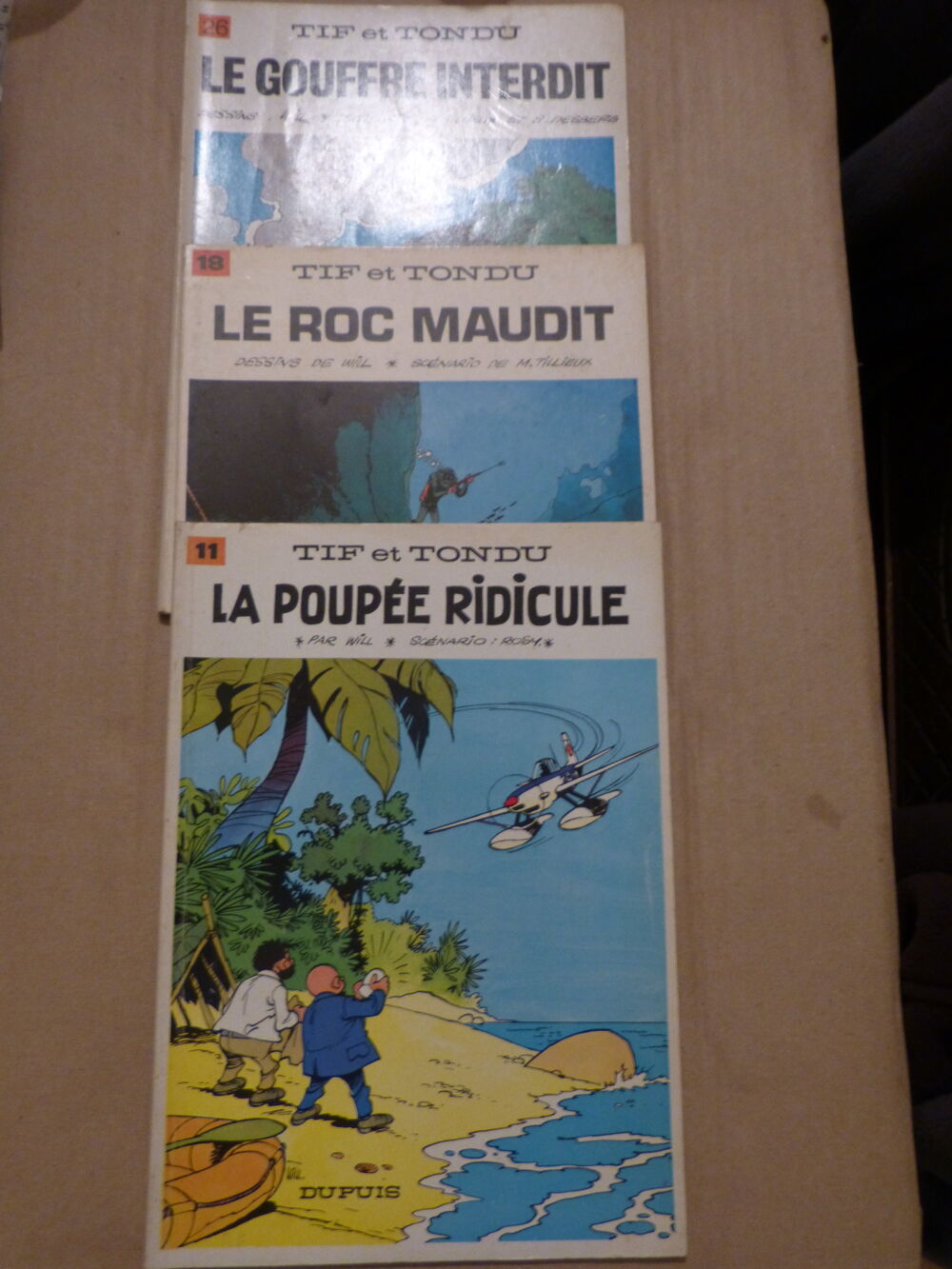  TIF et TONDU a choisir Livres et BD
