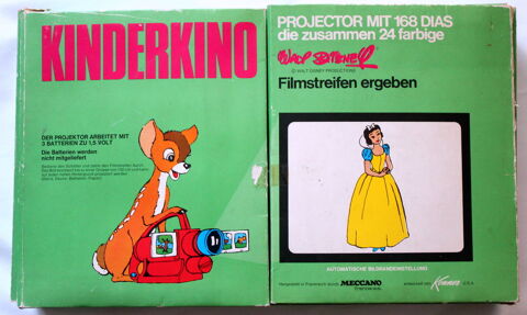 Coffret Projecteur MINEMA  Blanche Neige  Disney - Meccano 30 Issy-les-Moulineaux (92)