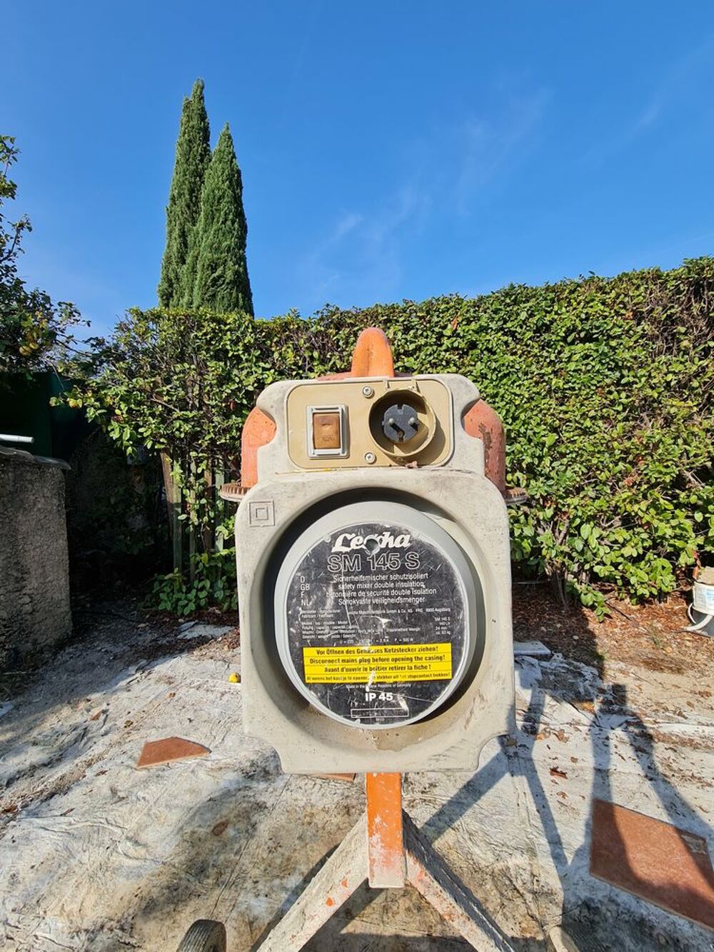 b&eacute;tonni&egrave;re LESCHA SM 145 S Bricolage