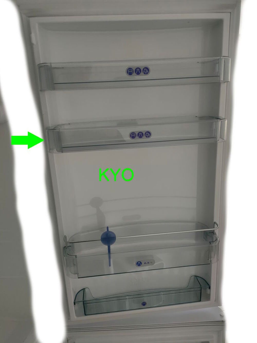 Whirlpool balconnet &eacute;tag&egrave;re de porte d'origine, 481241820175 Electroménager