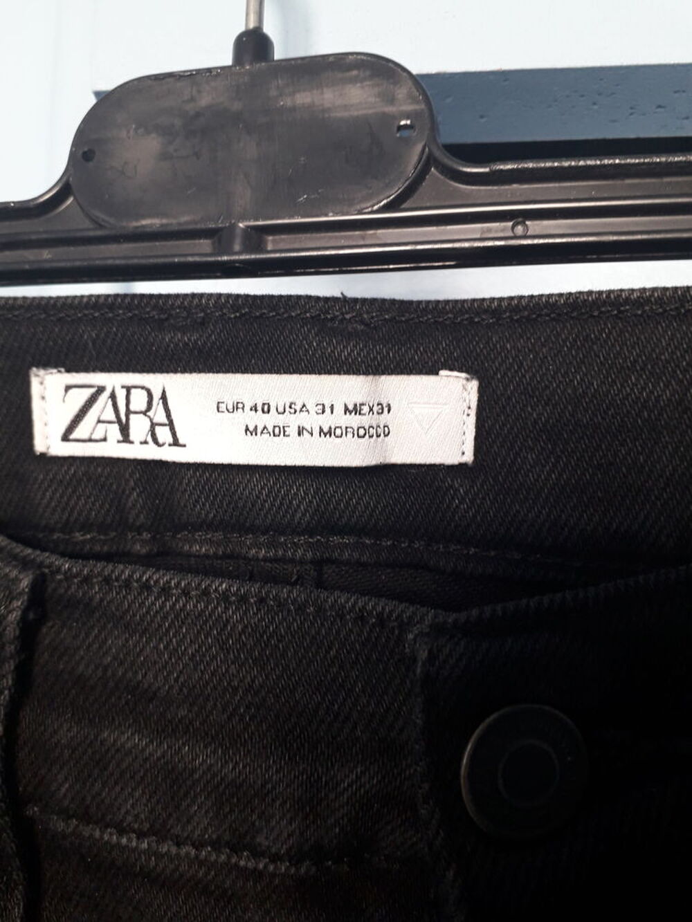 Pantalon Zara Homme noir 40 Vêtements