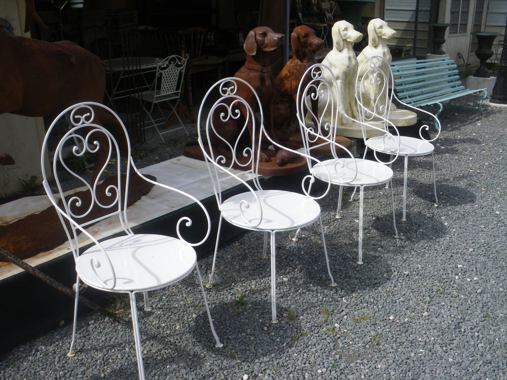 Fauteuil / chaise de jardin en fer Jardin
