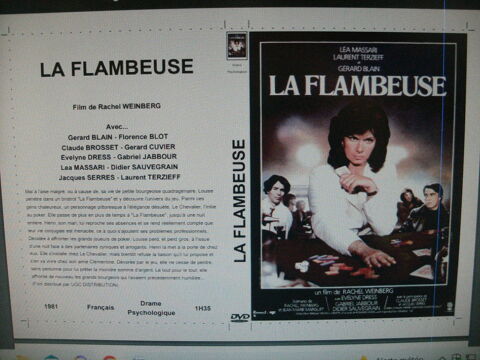 Rare film :   La flambeuse   40 Saint-M�dard-en-Jalles (33)