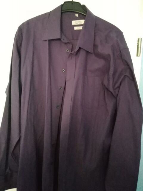 CHEMISE VIOLETTE UNIE 7 Villiers-sur-Marne (94)