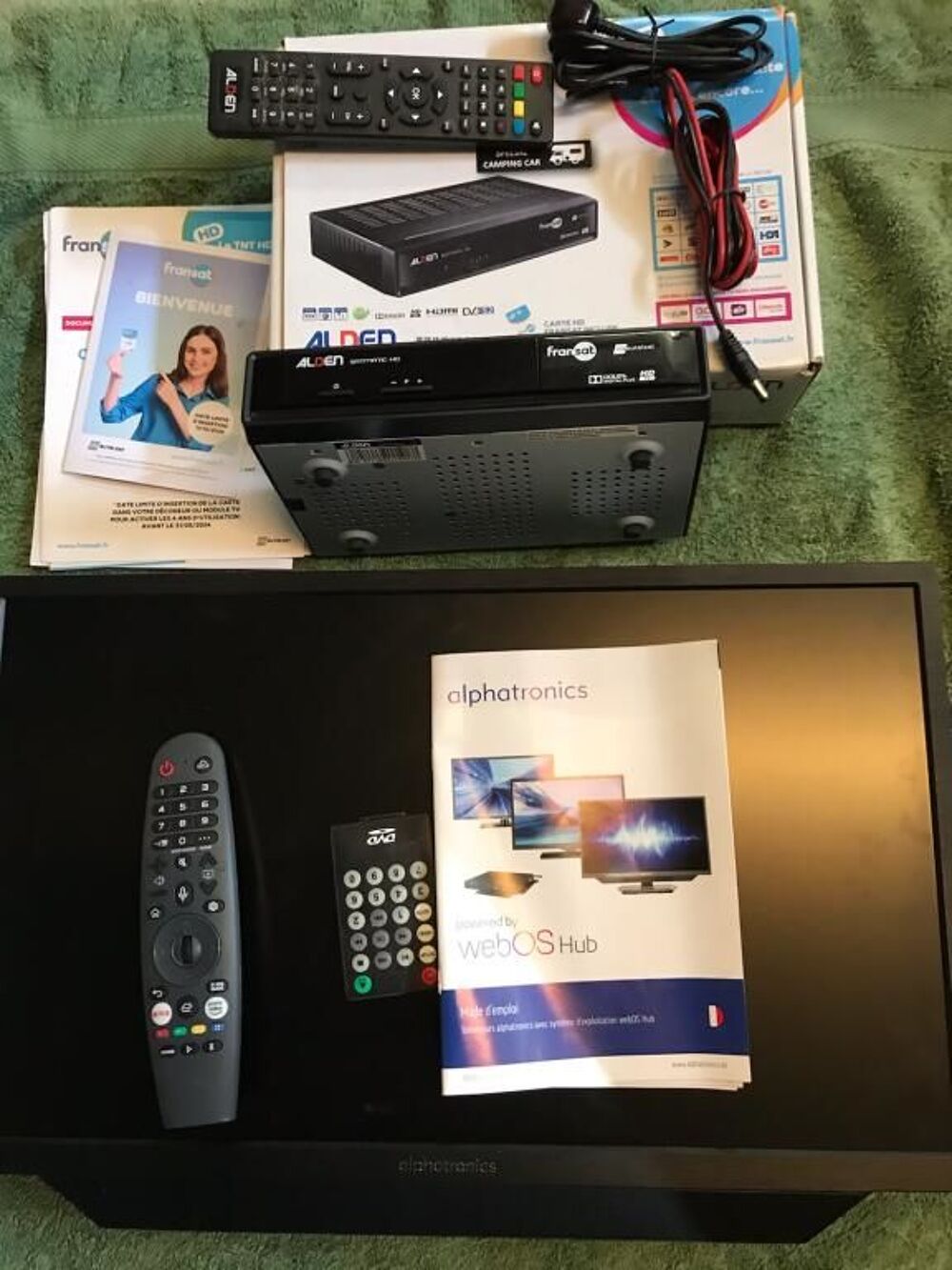 televiseur +decodeur pour camping car Audio et hifi