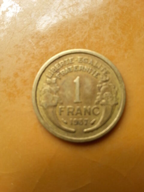 1 franc cupro 5 Montceaux-l�s-Provins (77)