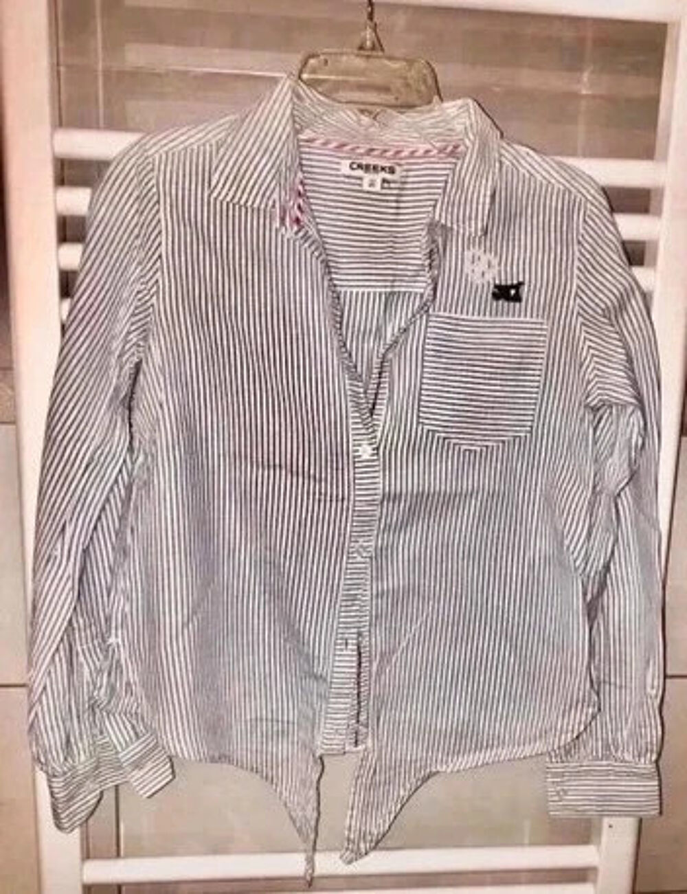 Chemise Creeks 12 ans neuve &agrave; 8 euros
Vêtements enfants