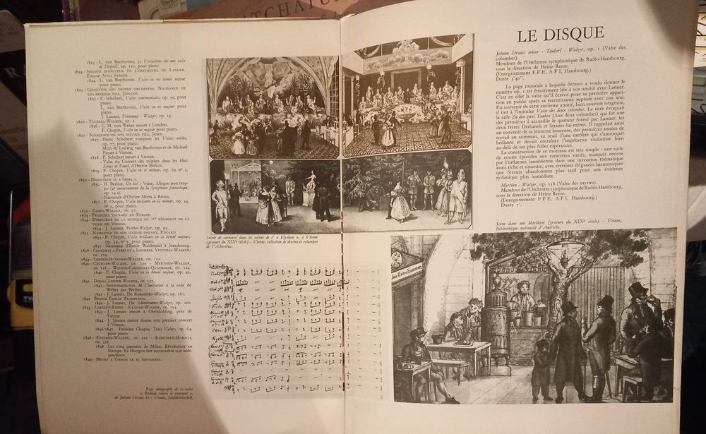 JOHANN STRAUSS /DISQUE VYNIL 33 TOURS / CHEF D OUVRE DE L AR CD et vinyles