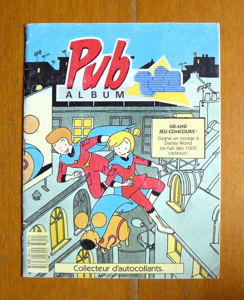 Album Pub TF1 1988-1989 - Complet sans poster 