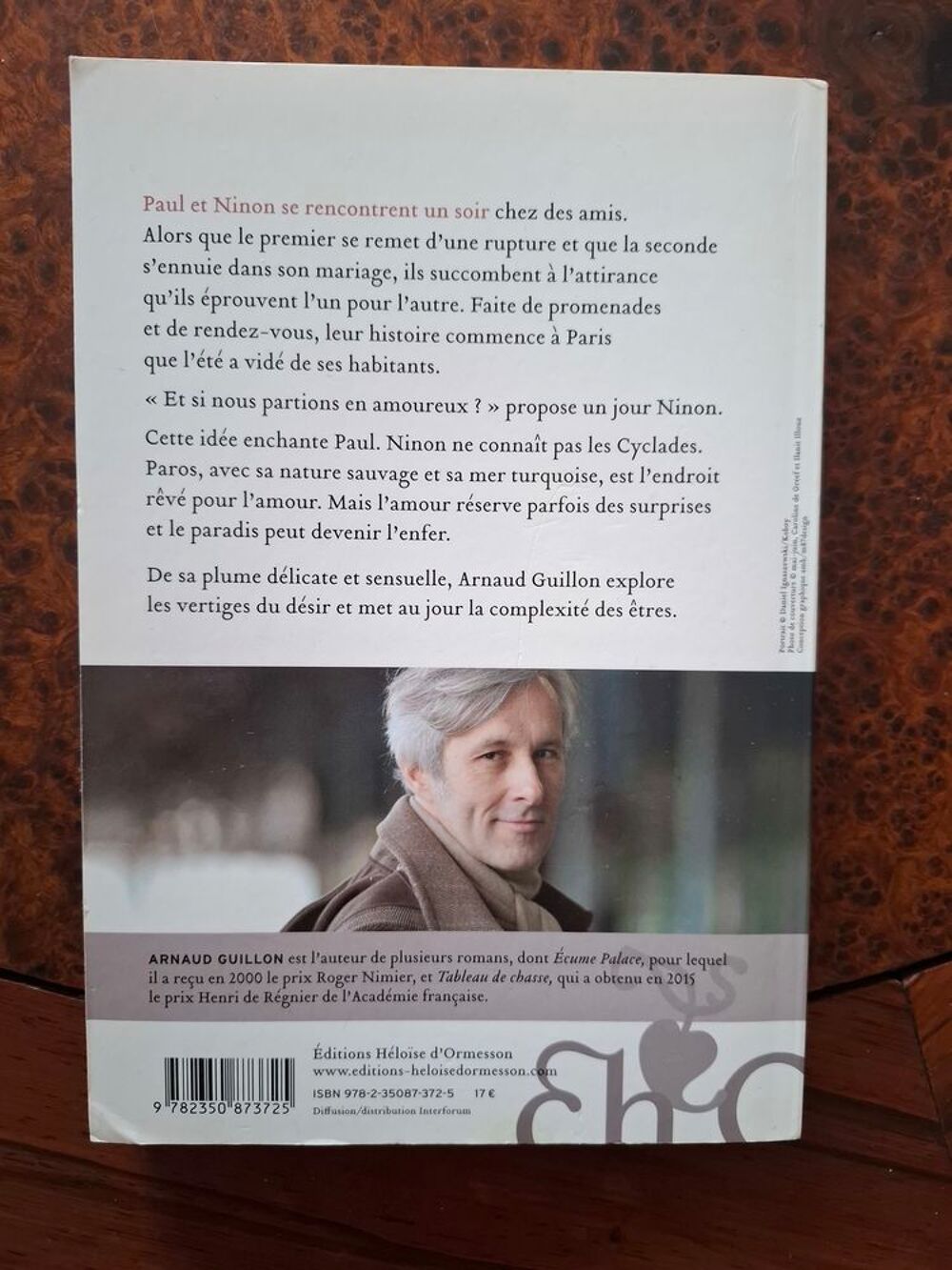 "En amoureux" de Arnaud Guillon 2017 - H&eacute;lo&iuml;se d'Ormesson BE Livres et BD