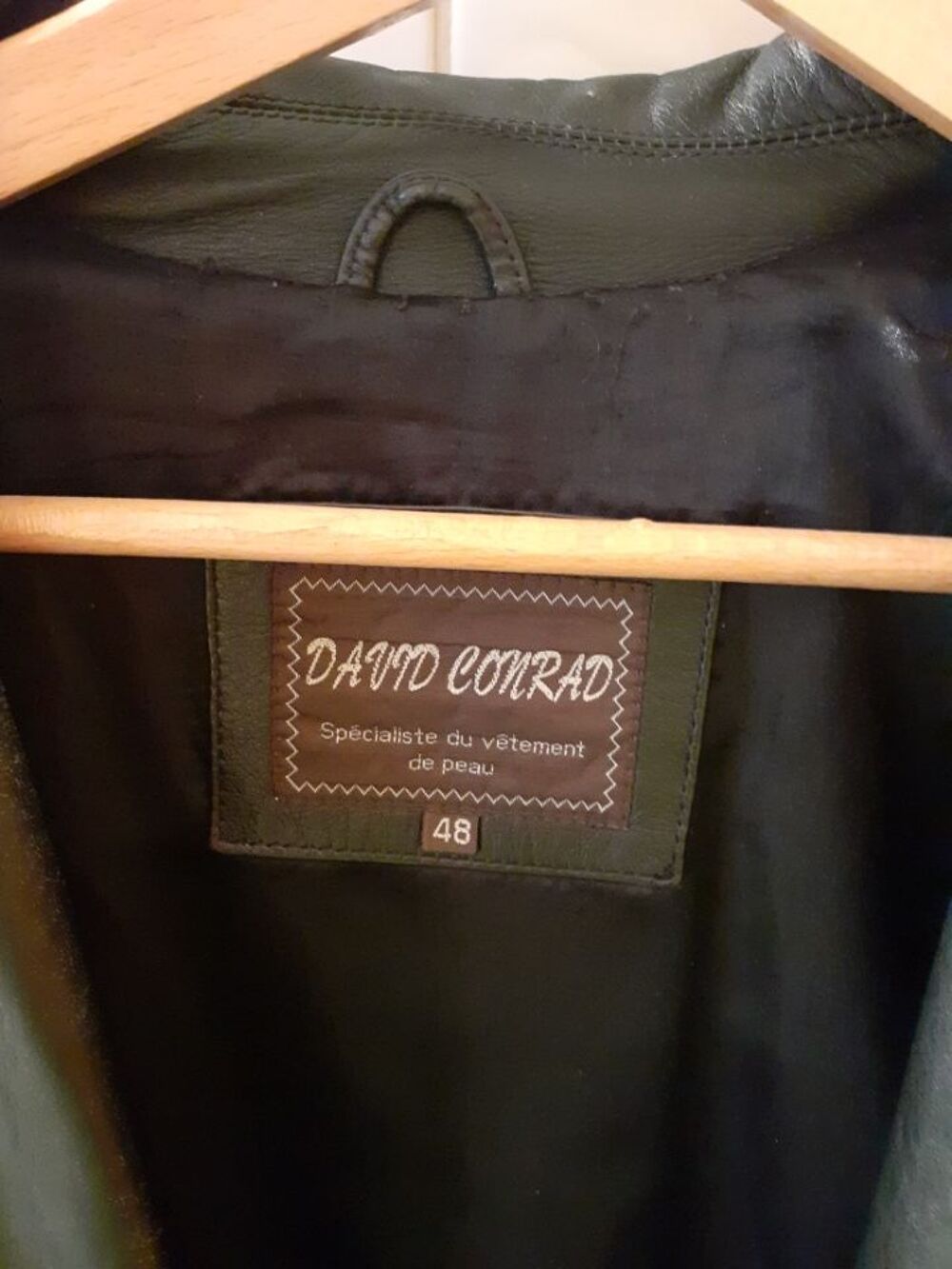 VESTE CUIR Vêtements