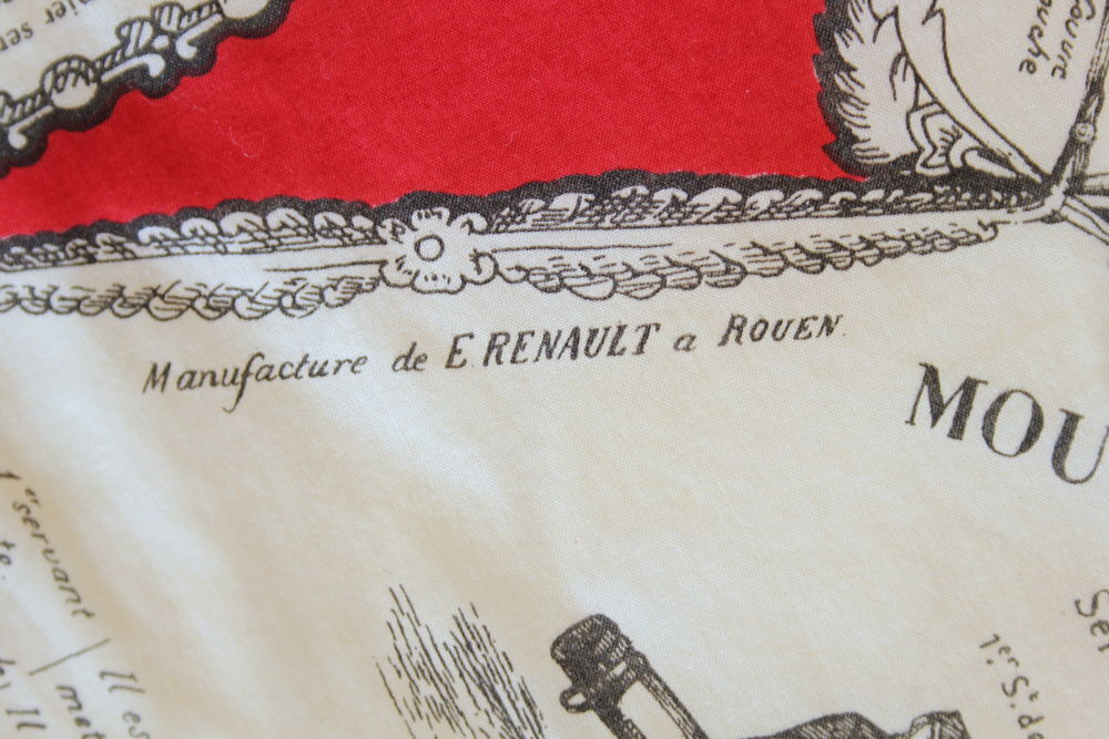 Foulard d'artillerie instruction militaire N&deg; 5 