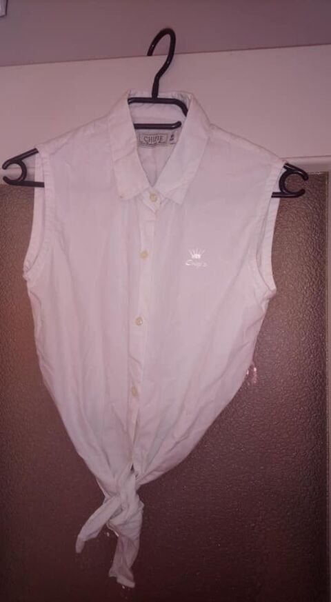 Chemise blanche sans manches Chipie Junior - 16 ans (166 cm) 6 Aix-les-Bains (73)