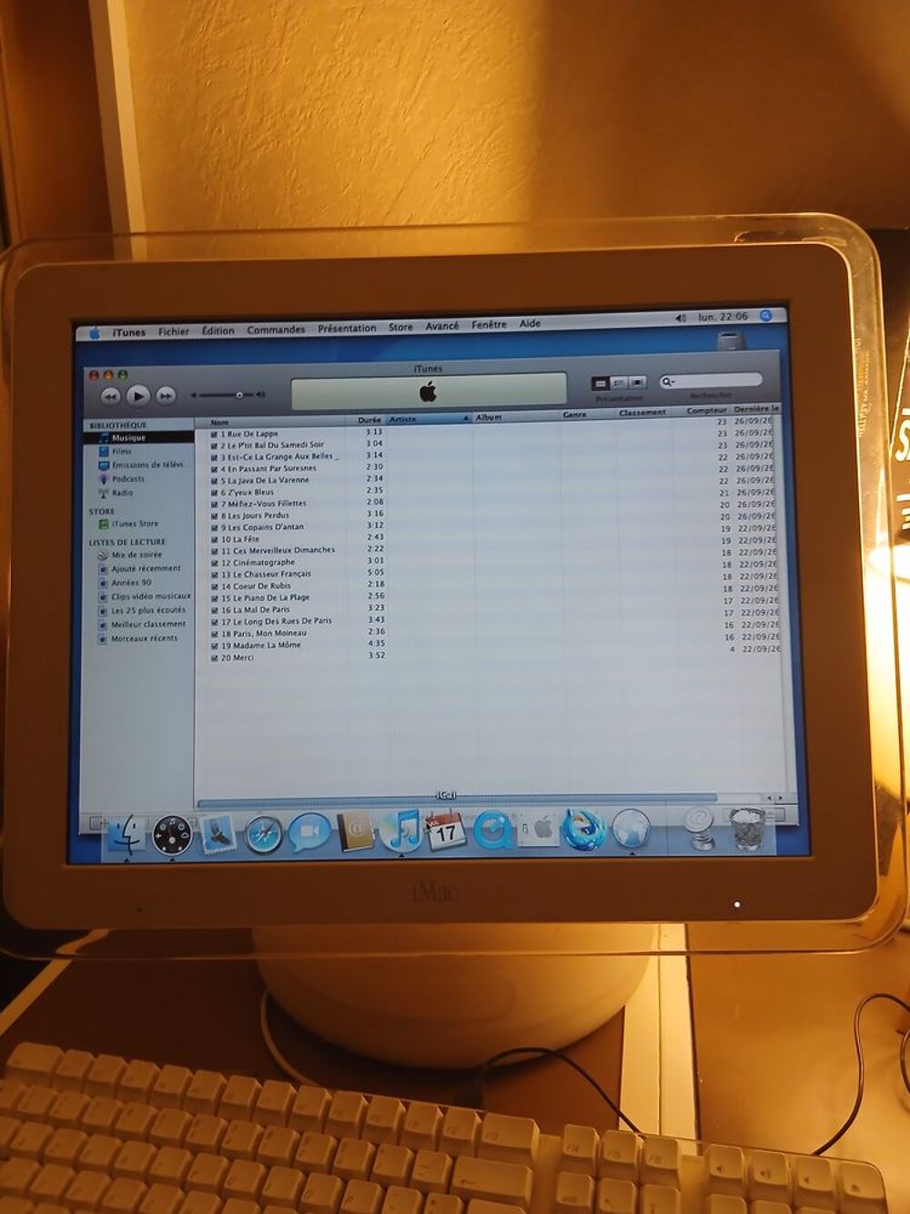 Imac g4 tournesol Matériel informatique