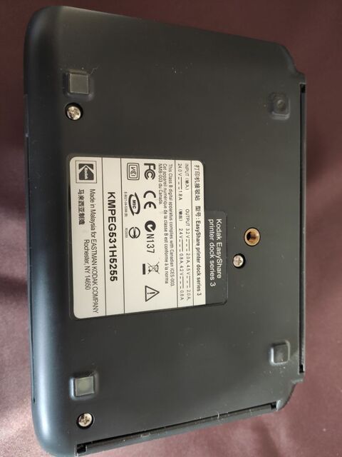 station d'accueil pour appareil photo Kodak 35 Saint-Mathurin-sur-Loire (49)