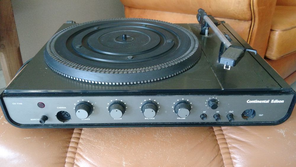 Platine disque continental Edison CH7746. Audio et hifi