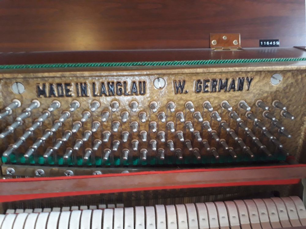 Piano droit Hoffmann Langlau 115cm Instruments de musique