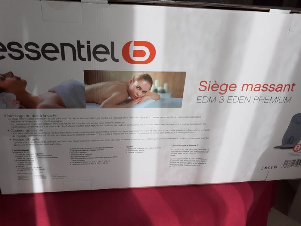 A SAISIR - Si&egrave;ge massant chauffant avec assise vibrante Electroménager