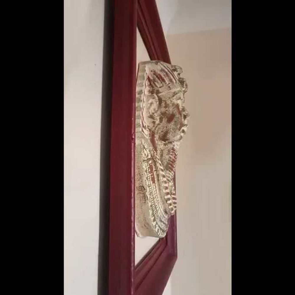 Tableau t&ecirc;te Pharaon &Eacute;gyptien, 3D &agrave; relief Décoration