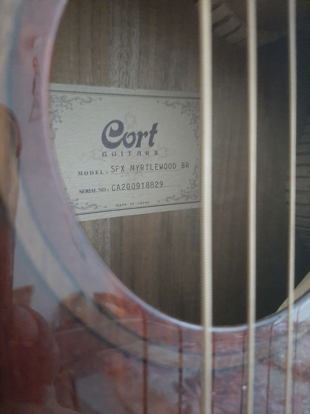 Cordialement Myrtlewood &eacute;lectro-acoustique Instruments de musique
