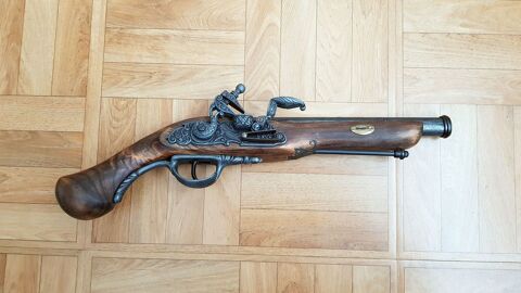 Réplique ancien pistolet à silex 30 Limeil-Brévannes (94)
