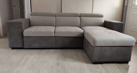 Canap grande taille convertible 4-6 places + fauteuil 1200 Valencisse (41)