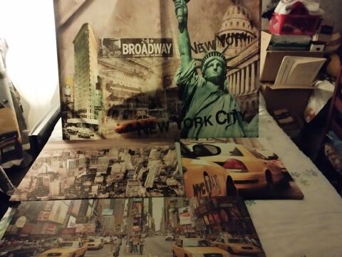 Ensemble de 4 Toiles Dcoratives New York City 30 Sartrouville (78)