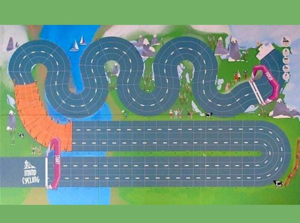 Mind Cycling Jeu de soci&eacute;t&eacute; sur le cyclisme Jeux / jouets