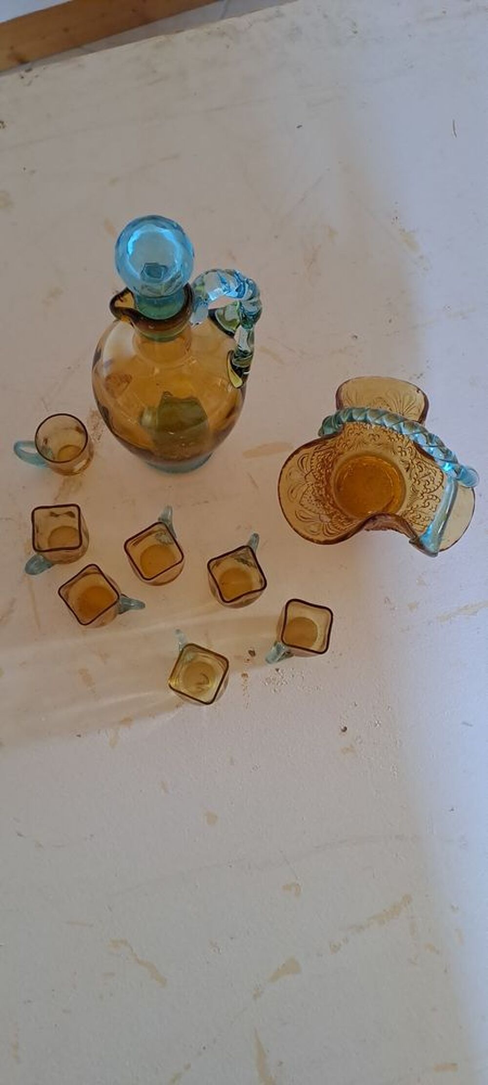 Service &agrave; liqueur ancien Décoration