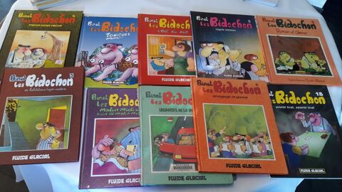 Lot de 10 BD BIDOCHONS 45 Lambersart (59)