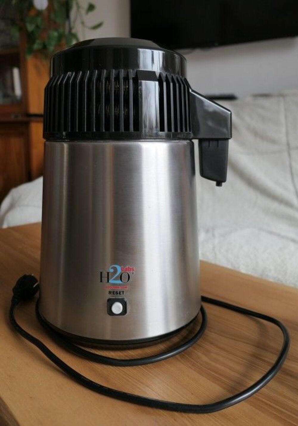 Distillateur d'eau en acier inoxydable H2OLabs Electroménager