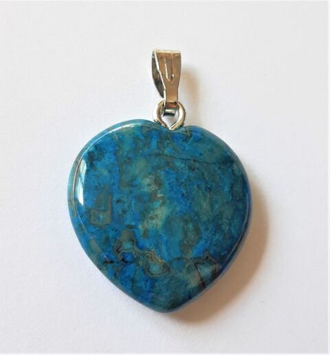 pendentif pierre Malachite chrysocolle 4 La Seyne-sur-Mer (83)