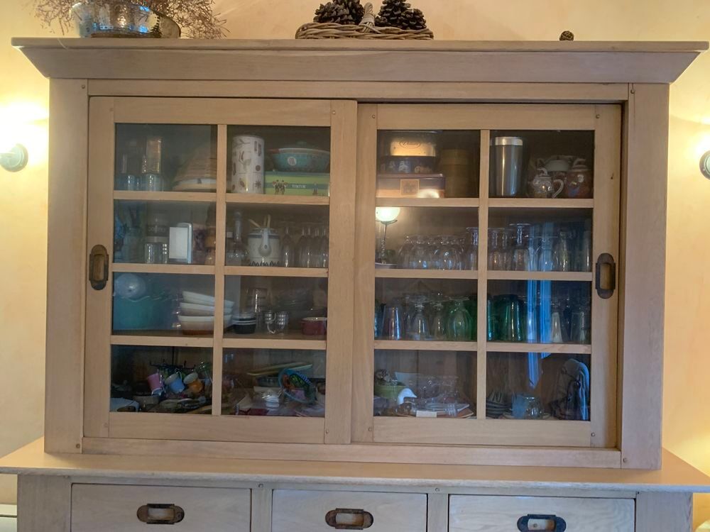 BUFFET SEJOUR CHENE MASSIF Meubles