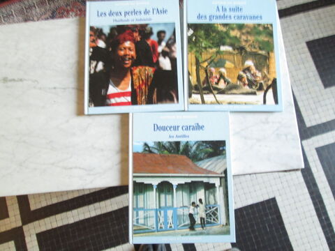 Lot 3 beaux livres illustrés  Autour du monde  6 Herblay (95)