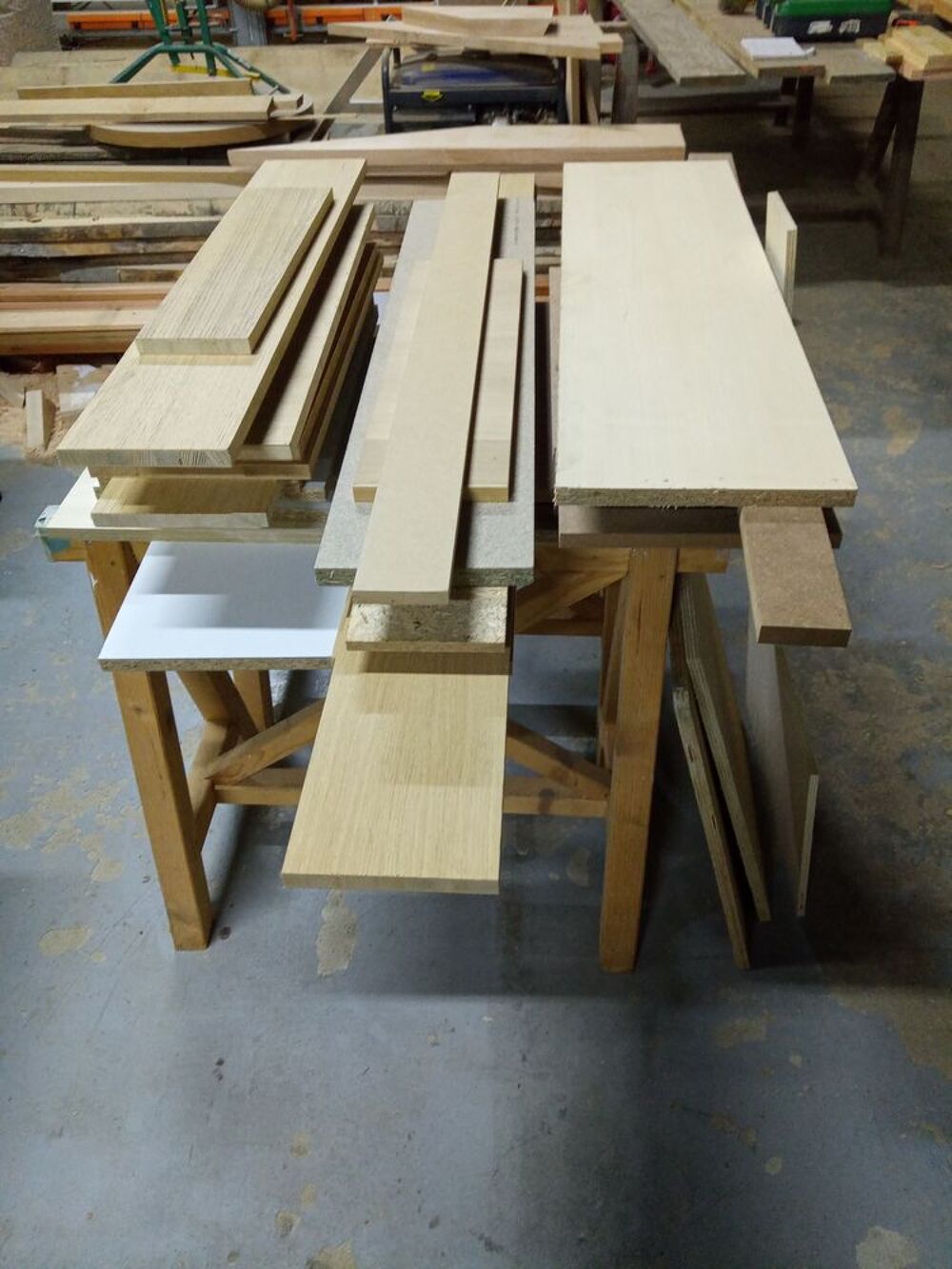 Lot chute de panneaux bois Bricolage