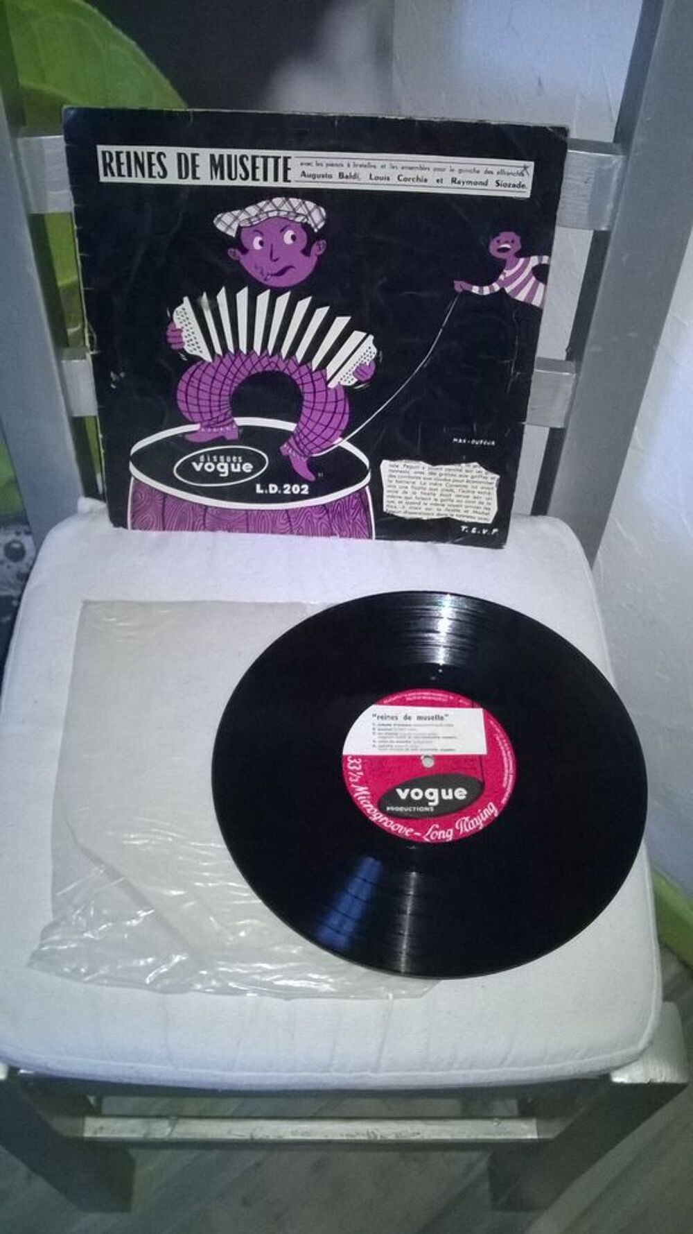 Vinyle Augusto Baldi, Louis Corchia Et Raymond Siozade
Rein CD et vinyles