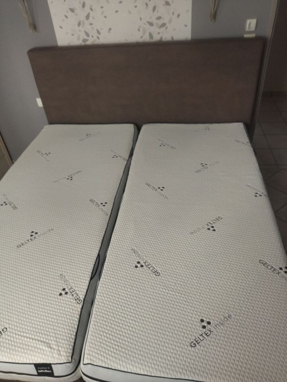 lit 180 x 200 ou 2 lit 90 x 200. Meubles