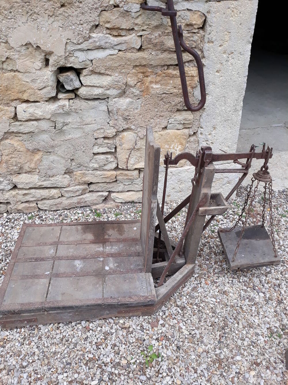  balance e &agrave; grain compl&egrave;te avec poids de 250KG
Décoration
