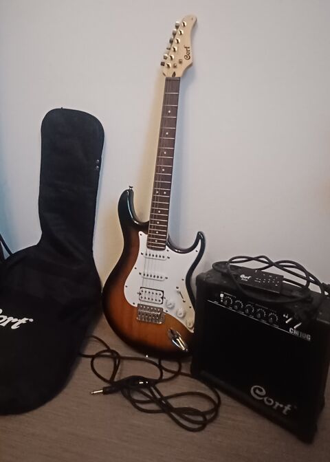 Guitare + ampli + Jack + accordeur 120 Bordeaux (33)