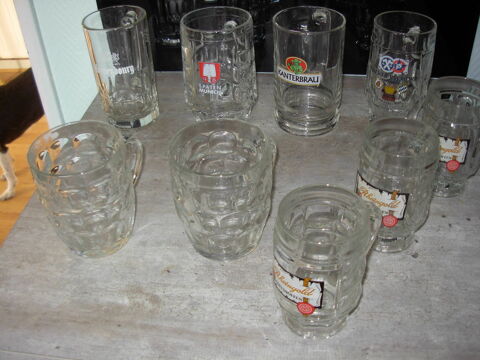 11 chopes  bire en verre 8 Chnrailles (23)